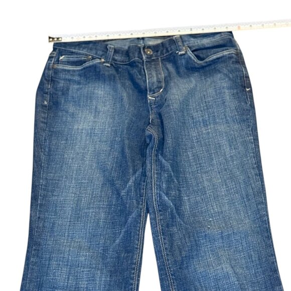 Mossimo Dark Blue Straight-Leg Jeans Size 6 - Picture 10 of 12